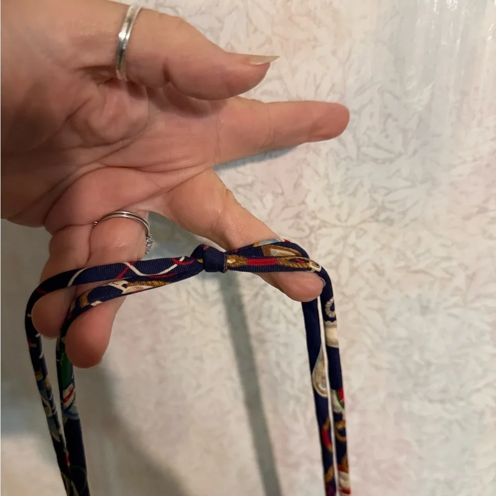 Vera Bradley Vintage and Retired Nautical Regatta 1995 Small Crossbody